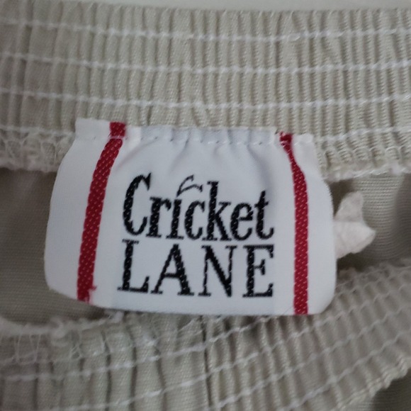 Vintage Cricket Lane Skirt Women's Size 10 Tan Elegant - Picture 4 of 9